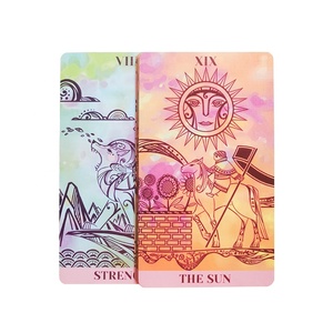 Custom Top Quality Gold Gilt Edge Printing <strong>Oracle</strong> Tarot Deck Card with <strong>Book</strong> and Box Wholesale - Product Image 3