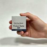 Boîte en papier personnalisée pour flacons, plateau en plastique, étiquettes en PVC respirantes résistantes à la chaleur, adhésif puissant, tailles 3/10 ml, emballages de 1/2/3 flacons