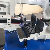 Scie à ruban métallique SOSEN 11 pouces avec moteur 1100W/2200W et réglage hydraulique de l'angle de tension, garantie 1 an G5027