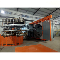 Machine de rotomoulage pour la fabrication de bateaux de pêche, machine de moulage par rotation, machine de rotomoulage pour kayak en plastique