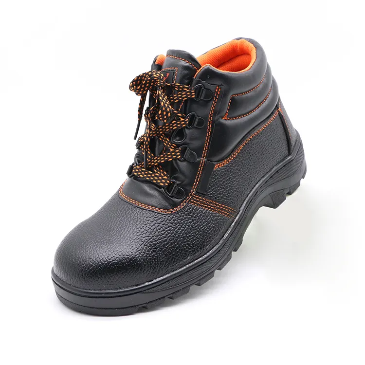 cheap price wholesale hot sale pu upper rubber anti puncture waterproof safety shoes boots