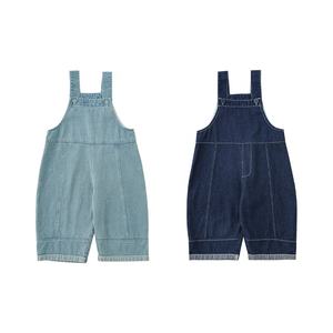 Salopette en Jean pour enfants, vente en gros, automne <span class=keywords><strong>2022</strong></span>, combinaisons en Jean pour bébés, salopette tendance pour filles - Product Image 6