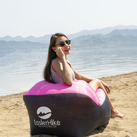 Housse de pouf gonflable moderne pour l'extérieur, portable, pliable, amovible, pour chambre à coucher, loisirs - Vente en gros sans pieds