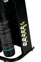Système de filtration d'eau par osmose inverse commercial 600 GPD avec contrôleur TDS intelligent pour la production d'eau spécialisée pour le café