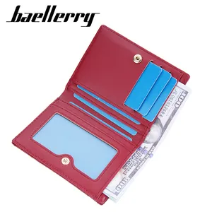 Baellerry Ví Nữ Mini Bán Sỉ Ví Thời Trang Quyến Rũ Ví Nữ Nhiều Thẻ Có Khóa Kéo