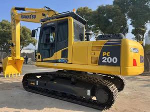 รถขุดตีนตะขาบ Komatsu PC200 ของแท้จากญี่ปุ่น อุปกรณ์ก่อสร้าง เครื่องจักรเคลื่อนย้ายดิน PC200 สภาพดี - Product Image 2