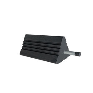 Butée de roue en caoutchouc réfléchissante pour voiture Cale d'arrêt de roue pour camion voiture véhicule automobile - Product Image 5