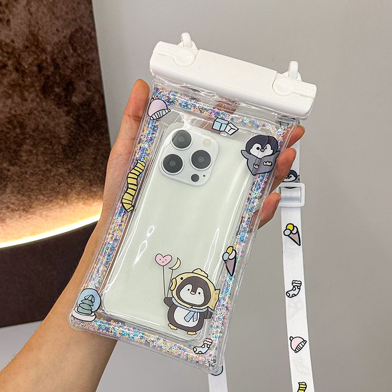 Dream penguin-includes cartoon thick lanyard