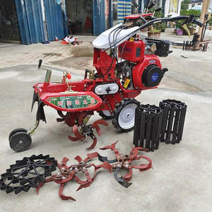 Motoculteur diesel portatif compact à prix compétitif pour usage domestique et agricole, machine à labourer le sol avec composant moteur essentiel - Product Image 2