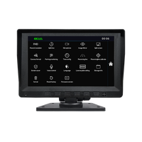 Sistema de Monitoreo Portátil de Alta Calidad con Pantalla IPS AHD de Doble Lente, Sensor G, Sensor de Estacionamiento, GPS Integrado y Control por Aplicación para DVR de Auto