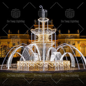 Custom Christmas Fountain Motif Display <b>Light</b> for Theme Parks, Streets and Seasonal Lighting Projects - Product Image 4