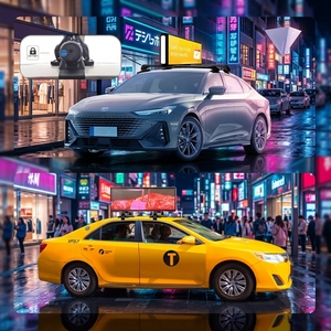 Display LED P2.5 P5 a Doppia Faccia per Tetto Taxi, Schermo Pubblicitario Impermeabile per Auto con 4G WiFi e Controllo della Temperatura - Product Image 1