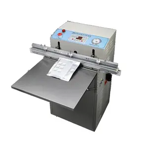 Commercial Semi-automatic Chicken Lamb Beef Meat Ham Sausage Vacuum Packing and Sealing Machine