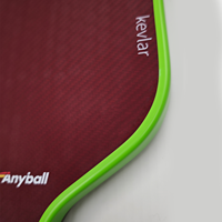 Pala de Pickleball Anyball TR008 de Alta Calidad, Recubierta de Fibra de Carbono Kevlar y Nano-Cerámica, Duradera, Ligera, para un Entretenimiento Mejorado