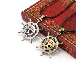 Collana <span class=keywords><strong>Anime</strong></span> One Piece con Ciondolo Vintage su Catena a Corda - Product Image 6