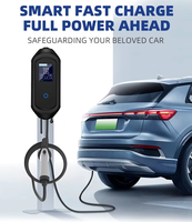 Tragbares EV-Ladegerät 7kW 11kW 22kW Typ2 Smart Netzwerkfähig für Flottenbetriebe Smart RFID APP CE TUV OEM Großhandel Fabrik Lieferant