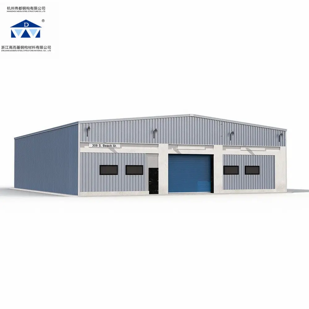 Slaughter House Processing Shed Heavy Steel H beam Steel Structure House