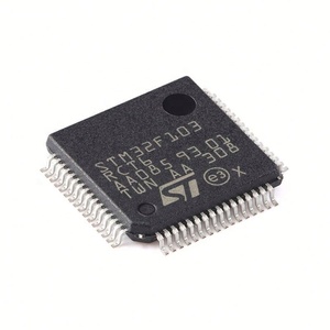 Microcontrolador STM32F103xC de 32 bits, microordenador de un solo chip, núcleo ARM Cortex-M3, paquete 64-LQFP, STM32F103RCT6 - Product Image 1