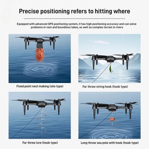 Droni da Pesca da Spiaggia con Rilascio Carico per Esche, Drone RC Impermeabile per Rilascio Esche - Product Image 5