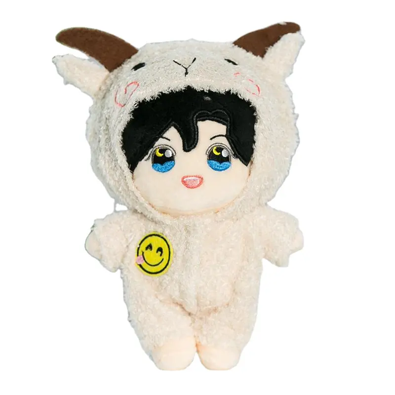 卸売20cm素敵なぬいぐるみラグ人形Kpop韓国アイドル人形服ポップスター羊型コスチュームおもちゃ
