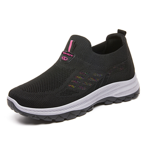 Chaussures décontractées pour femmes coréennes, printemps-automne, baskets en maille respirante, légères et confortables pour la marche, la course et le fitness - Product Image 2