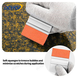 Dchoa 2 "cửa sổ Tint công cụ nhựa xe gói giống cây chổi 2 inch mini da lộn cảm thấy giống cây chổi vinyl bọc công cụ - Product Image 5