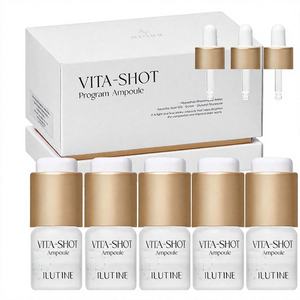 Ampoule éclaircissante liquide, vitamine C stabilisée, acide hyaluronique, teint éclatant, non gras, soin quotidien doux, blanchiment du visage en 4 semaines - Product Image 1