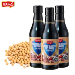 Free Samples China Manufacturer Wholesale High Quality Halal Camill Highly Delicious Soy Sauce