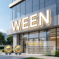 Enseigne néon LED personnalisée Zhilin avec logo 3D grand format, miroir infini, impression UV multicolore, IP65, pour la maison, les hôtels, les entreprises, les pistes de danse, CE Rohs