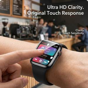 ฟิล์มกันรอยแบบซ่อมแซมตัวเองสำหรับ Apple Watch Series 12 SE4 ฟิล์มไฮโดรเจลนิ่ม TPU ป้องกันหน้าจอสมาร์ทวอทช์ ขนาด 40 มม. 44 มม. 42 มม. 46 มม. - Product Image 4