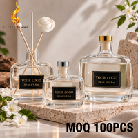 Diffuseur de parfum d'ambiance personnalisé LF Private Label 100ml 200ml 300ml, senteur Jasmin Gardénia Floral, longue durée