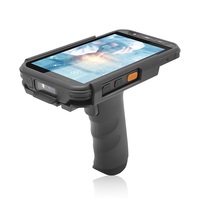 Lecteur RFID portable UHF de 5,7 pouces avec Android 12, MTK6765, GMS, portée de 15 mètres, protection IP67, pour l'inventaire des entrepôts