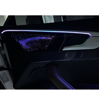 Kit d'accessoires d'éclairage LED intérieur dynamique 64 couleurs pour Audi A4 A5 B9 2019-2024, mise à niveau de l'éclairage ambiant, commande MMI