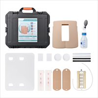 Simulador de punción lumbar, entrenador de punción epidural y tapa espinal, maniquí de entrenamiento de habilidades médicas, anatomía de vértebras lumbares de silicona
