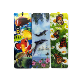 Promocional personalizado en blanco 3D borlas en blanco Metal latón marcapáginas libro marca esmalte Metal marcapáginas para regalo - Product Image 5