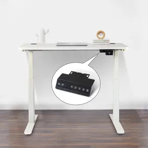 Table de levage électrique Intelligent, support en acier simple et réglable en hauteur, meuble de bureau