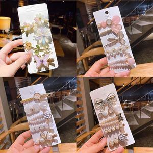 Juego de Pinzas para el Cabello, Accesorios para el Cabello a la Moda, Elegantes Pinzas Geométricas de Perlas Acrílicas - Product Image 3