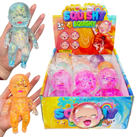 Jouet anti-stress à remontée lente, pailleté, souple et mignon, 14 cm, Natasha, poupée bébé amusante à presser, cadeau pour soulager le stress