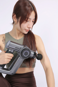 Pistola de Masaje Profesional para Terapia Corporal de Tejido Profundo, Relaja Fuertemente el Estrés Corporal, Mini Pistola de Masaje Fascial - Product Image 5