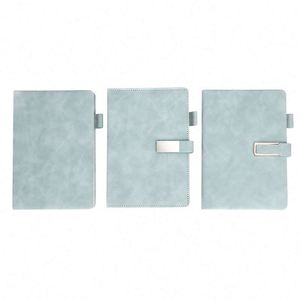 Cuaderno A5 de Cuero PU de Estilo Antiguo Auténtico Multicolor con Letras Personalizadas Mymoonpie, 100 Hojas, Cosido con Hilo, con Bolígrafo - Product Image 4