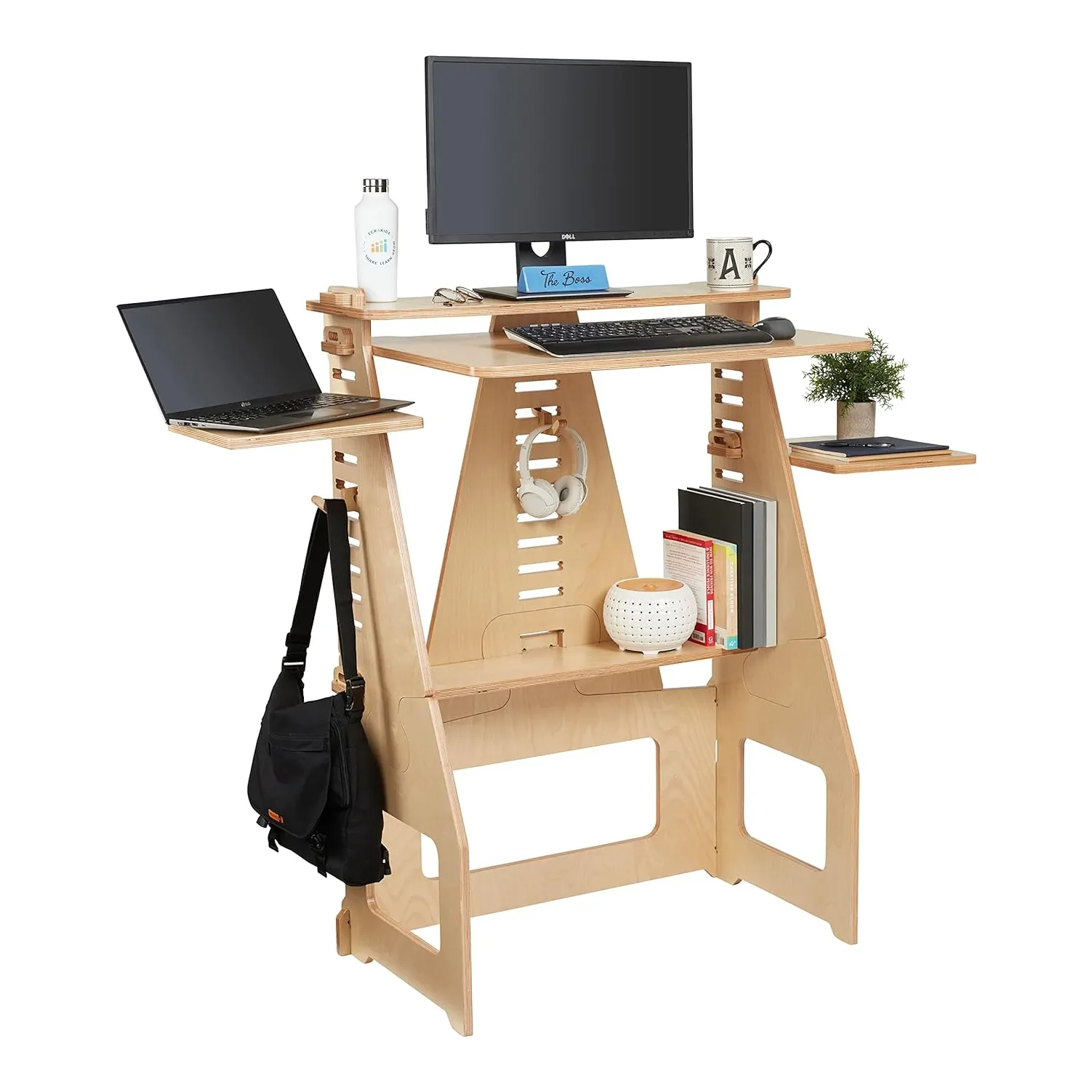 새로운 디자인 앉아 책상 컴퓨터 노트북 나무 컴퓨터 책상 조정 가능한 높이 사무실 책상