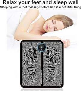 Fußmassagematte mit Vibrationsmassage USB-Aufladbar für Zuhause und Büro Tragbare Elektrische Fußentlastung - Product Image 2