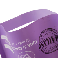 Sachets en mylar à fermeture éclair pour aliments pour chiens et chats personnalisés Emballage alimentaire à fenêtre transparente en plastique Pochette debout imprimée anti-odeur
