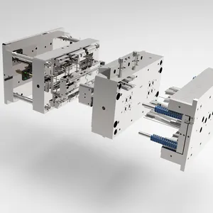 双威塑料注射成型零件产品小型塑料冷水水龙头塑料注射器具模具