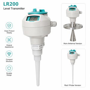 Capteur de niveau radar SITRANS YF-B7 RS485 en plastique pour applications industrielles, précision 0,1 %, plage de débit 1-30 L/min, montage droit - Product Image 1