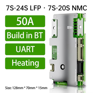 BMS intelligent BT intégré 7S-24S 7S 8S 24V 13S 14S 36V 15S 16S 17S 48V 60V 20S 21S 72V avec UART et chauffage pour vélos électriques - Product Image 4