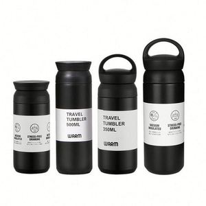 แก้วกาแฟสแตนเลสแบบสองชั้นเก็บความร้อน ขนาด 350 มล. รุ่นคลาสสิกยอดนิยม - Product Image 5