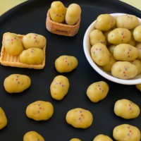 Petites pommes de terre miniatures réalistes en 3D, ornements adorables en résine pour la décoration de la maison, du jardin et des fêtes