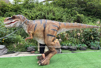 Chine Usine Vente Réaliste Animatronic Dinosaur Costume T-Rex Costume Man Control