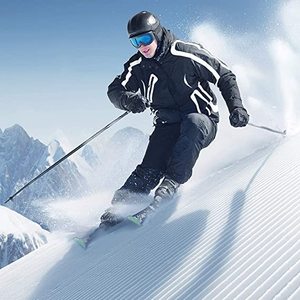 AQTQ Custom uomo essenziali sport pantaloni da sci da neve Softshell impermeabile isolamento Ripstop tuta da snowboard salopette inverno - Product Image 3